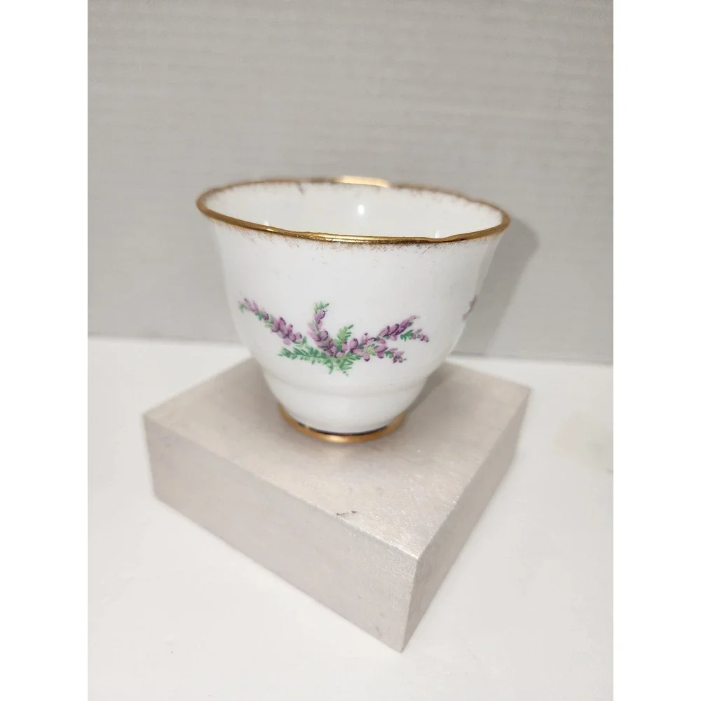 Vintage Royal Stafford Tartan Series teacup and saucer MacLean family Bone China